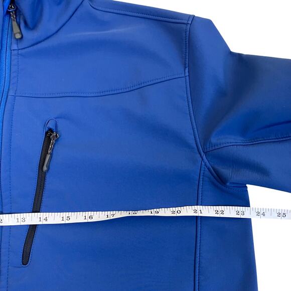 Mammut Mens Sz L Peludo Softech Jacket in Blue Fleece Lined Lightweight Outdoors - Picture 8 of 16